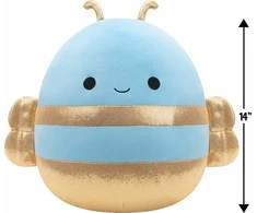 SQUISHMALLOWS Pliušinis žaislas - Bičių motinėlė, 35 cm