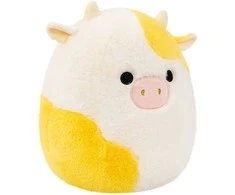 SQUISHMALLOWS Pliušinis žaislas - Geltona karvytė, 30 cm