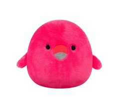 SQUISHMALLOWS Pliušinis žaislas - Mielas flamingas, 40 cm