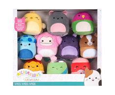 SQUISHMALLOWS Pliušinių žaislų rinkinys, 6 cm, 10 vnt.