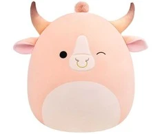 SQUISHMALLOWS Pliušinis žaislas - Bulius, 50 cm