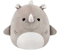 SQUISHMALLOWS Pliušinis žaislas - Rhino Shark: Bruno, 40 cm
