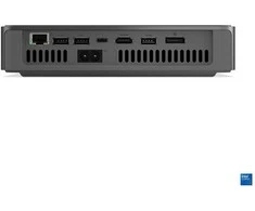 „Lenovo IdeaCentre Mini 01IRH10R 91B2000GMW“ stacionarus kompiuteris, „Windows 11 Home“, pilkas