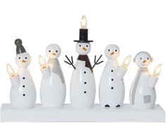 Star Trading Snowman kynttelikkö