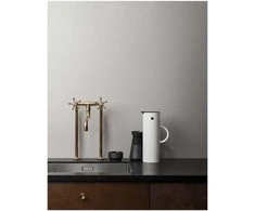 Stelton EM77 termoskannu 1 l, valkoinen
