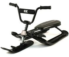 Stiga Snowracer SX Pro -rattikelkka, musta