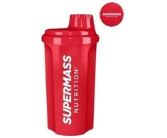 Supermass Nutrition M-Nutrition Shaker, 700 ml, punainen