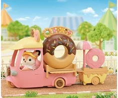 „Sylvanian Families“ – spurgų vežimėlis su padažu ir padažu – (5808)