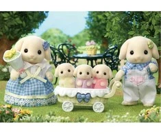 SYLVANIAN FAMILIES Gėlių triušiukų šeimynėlė