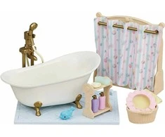 SYLVANIAN FAMILIES Rinkinys „Vonia ir dušas“