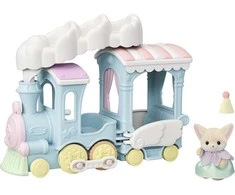 Sylvanian Families – plūduriuojantis debesies vaivorykštės traukinys (5702)