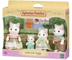 SYLVANIAN FAMILIES Latė kačiukų šeimynėlė