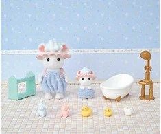 Sylvanian Families – Bath Time Bubble broliai ir seserys – (5805)