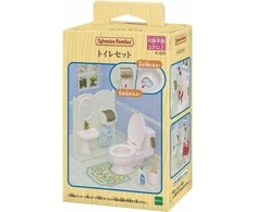 SYLVANIAN FAMILIES Rinkinys „Tualetas“