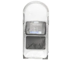 Tarmo Tarmo step stool, 2-level, aluminum and juodas