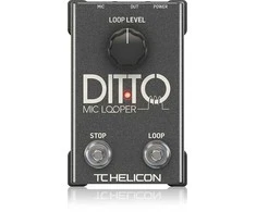 TC Helicon Ditto Mic Looper – kilpa mikrofonas