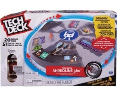 Spin Master Grifo besisukanti rampa „Shredline“ 360 laipsnių kampu, 51 cm + „Riedlente Thank You Tech“ denis