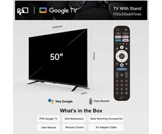 FPD 50 G900 – 4K LED „Google“ televizorius