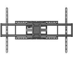 Laikiklis Mozi Super Solid Full-motion D4 50-105 television seinäteline