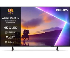 Televizorius TV Set Philips 43PUS8550/12, 43-inch LED-TV, Juodas, UltraHD/4K, Ambilight, Triple Imtuvas