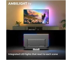 „Philips 55PUS8600/12“ 139 cm, 55 colių, 4K QLED „Ambilight“ televizorius, 120 Hz