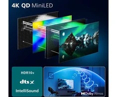 Televizorius Philips 65 MLED810 – 4K QD Mini-LED TV