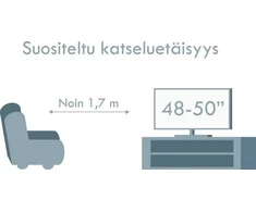 Televizorius Samsung 50 U80 – 4K LED TV