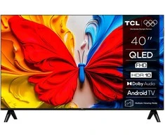 Televizorius TCL QLED TV | 40S5K | 40 | Smart TV | Android TV | FHD | Juodas