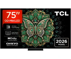 Televizorius TCL 75 C6K Pro – 4K QD Mini-LED Google TV