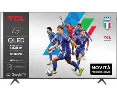 Televizorius TCL 75P81K QLED
