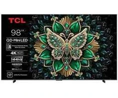 TCL 98 C6K – 4K QD mini LED „Google“ televizorius