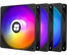Thermalright TL-C12C-S X3 PWM ARGB 3vnt. (Juodi) Ventiliatoriai