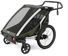 Thule Chariot Lite Double -pyöräilykärry, Vintage Žalias