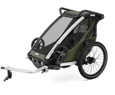Thule Chariot Lite Single -pyöräilykärry, Vintage Žalias