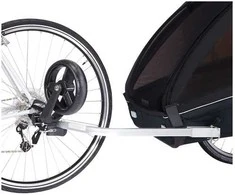 Thule Coaster XT lastenkuljetusrattaat, musta