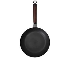 Tina Satake Carbon Steel hiiliteräspaistinpannu, 2,0 mm, 24 cm