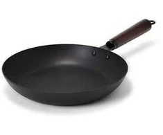 Tina Satake Carbon Steel Pan hiiliteräspaistinpannu, 2,0 mm, 28 cm