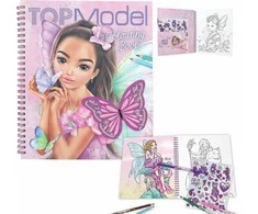 Top Model Populiariausias modelis TOPModel spalvinimo knygelė su blizgučiais FAIRY LOVE ( 0412976 )