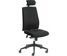 Toplux Comfo Two -työtuoli, musta