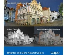 TP-LINK | ColorPro Outdoor Security Wi-Fi kamera | Tapo C325WB | Kulka | 4 MP | F1.0 | IP66 | H.264 | „MicroSD“, iki 512 GB