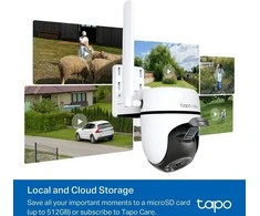 TP-Link Outdoor Pan/Tilt 4G LTE Camera