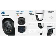 Lauko Kamera - TP-Link Tapo C510W 2304 x 1296 Pikseliai