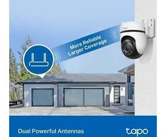 TP-LINK | Pan/Tilt Security Wi-Fi kamera | Tapo C520WS | Kupolas | 4 MP | 3,18 mm/F1,6 | IP66 | H.264 | „MicroSD“, iki 512 GB
