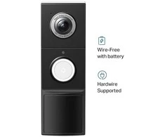 TP-LINK | Video Doorbell Camera | Tapo D235 | 5 MP | 1.18mm/F1.8 | IP66 | H.264 | Micro SD, Max. 512