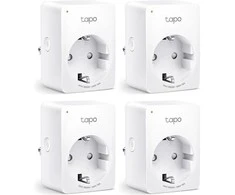 TP-Link Tapo Mini išmanusis „Wi-Fi“ lizdas, energijos stebėjimas, belaidis, „Wi-Fi“, 2,4–2,4835 GHz, 2400 MHz, 802.11a, 802.11b, 802.11g, „Wi-Fi 4“ (802.11n), 72 Mbit/s