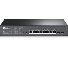 Šakotuvas TP-LINK | „JetStream“ 10 prievadų gigabito išmanusis „PoE“ komutatorius | TL-SG2210MP | Valdomas L2 | Montuojamas į stelažą | SFP jungčių kiekis: 2 | PoE+ jungčių kiekis: 8 | Maitinimo šaltinio tipas: vienas