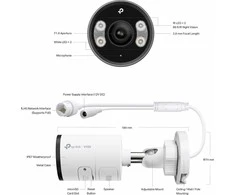Tinklo Kamera - TP-LINK InSight S385 8MP 4K IP67 Naktinis Matymas 30m