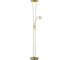 Trio Arizona LED -lattiavalaisin, 20 W + 5 W, mattamessinki