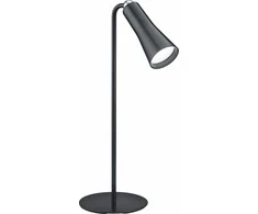 Trio Maxi ladattava pöytävalaisin, 200 lm, 3000 K, LED 2 W, mattamusta