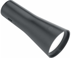 Trio Maxi ladattava pöytävalaisin, 200 lm, 3000 K, LED 2 W, mattamusta